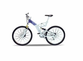 WE62575 Design Cross Bike Audi Blauw/wit
