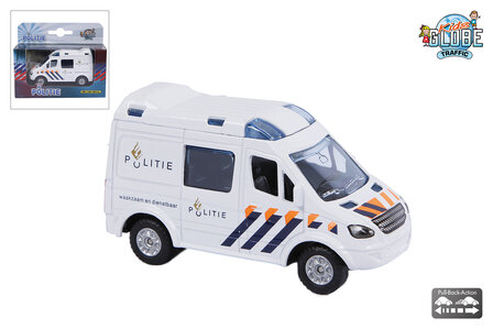 520084  Kids Globe politie NL die cast pb 8cm