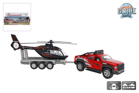 520249   Truck met aanhanger en helicopter