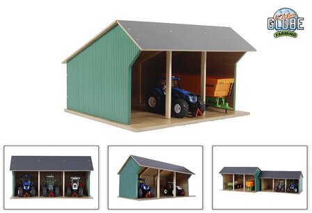 610192  Kids Globe landbouwloods voor tractoren 1:32 klein 45x28x22cm