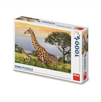 DN532946  Puzzle Giraffe Family  1000 pcs