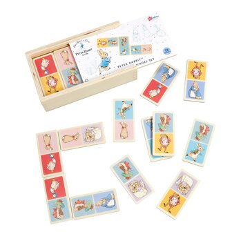 PO1831  Peter Rabbit Houten domino 