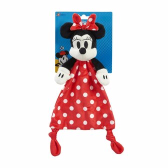 DN2085 Minnie mouse knuffel doekje 24 cm