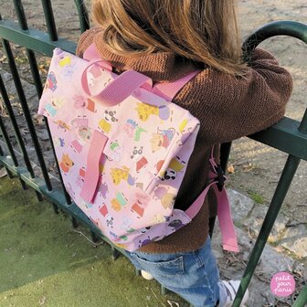 PI568K Rugtas 30x28 cm Peppa Pig Roze