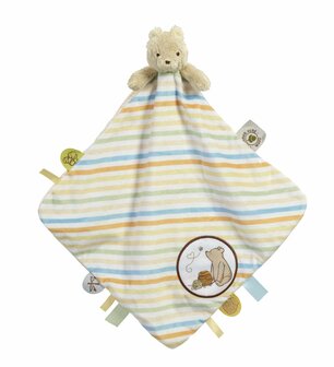 DN1979 Pooh Knuffeldoekje  luxe 30 cm