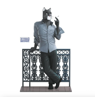 PL000199 Blacksad au Balcon