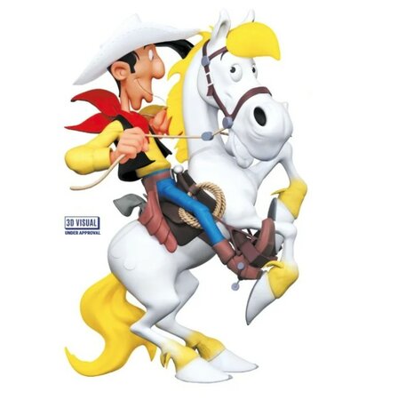 PL000392 Lucky Luke & Jolly Jumper 
