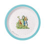 BP705BP  Baby plate ⌀ 18 cm blue