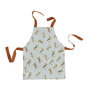 Coated cotton apron