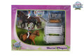 640072  Kids Globe speelset 2 paarden met ruiters en accessoires