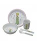 PP701RR   Petit Prince kinder eetset 5 dlg roze