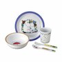 MO701BR Moomin ontbijtset 5 dlg blauw